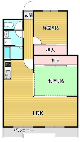 シャンポール鴻の巣の間取り