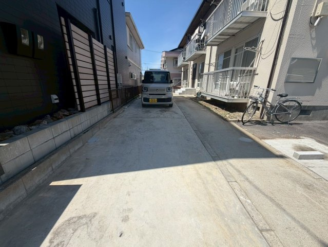 コーポマインの駐車場
