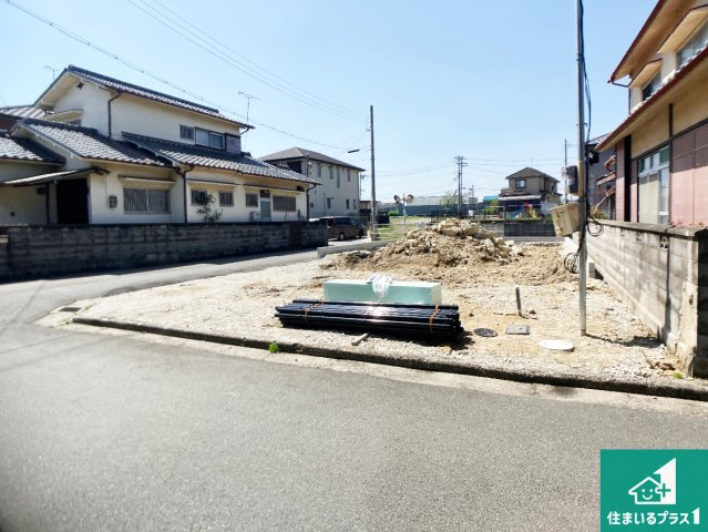 高砂市曽根町　第1期　新築一戸建ての外観|周辺は落ち着いた街並みの住宅地！子育てがしやすい住環境です！まだ未完成ですが、現地でしかわからない事もございます。是非一度ご覧ください。
