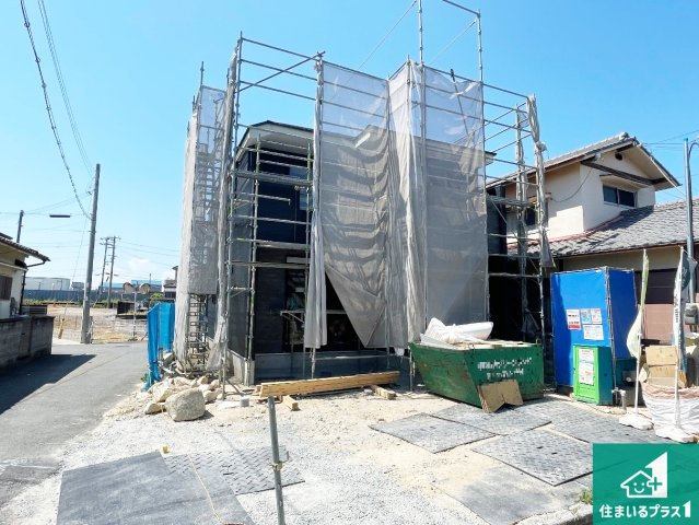 高砂市曽根町　第1期　新築一戸建ての外観|現在建築中！落ち着いた街並みで新生活を始めることが出来そう！周辺の物件も併せてご紹介させて頂きます！