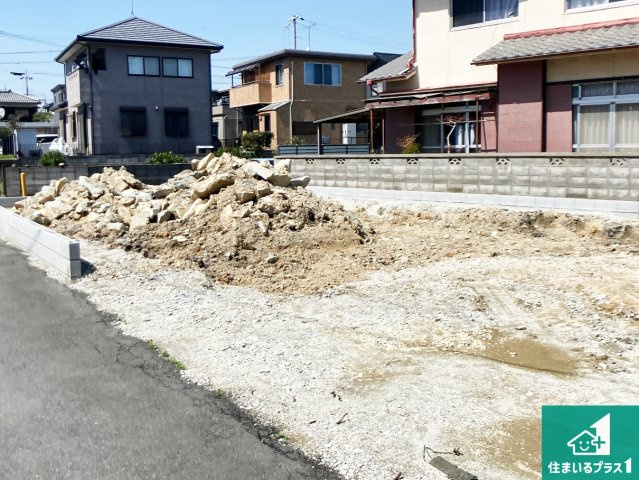 高砂市曽根町　第1期　新築一戸建ての外観|周辺は落ち着いた街並みの住宅地！子育てがしやすい住環境です！まだ未完成ですが、現地でしかわからない事もございます。是非一度ご覧ください。