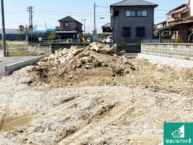 高砂市曽根町　第1期　新築一戸建ての外観|周辺は落ち着いた街並みの住宅地！子育てがしやすい住環境です！まだ未完成ですが、現地でしかわからない事もございます。是非一度ご覧ください。
