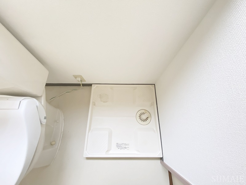 メゾンドショコラの設備|洗濯機置き場です☆