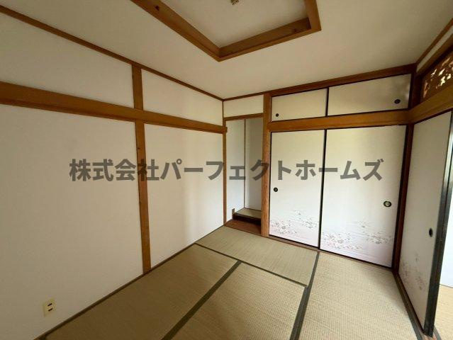 三井南町戸建　賃貸の和室|和室があると落ち着いた雰囲気になりますね