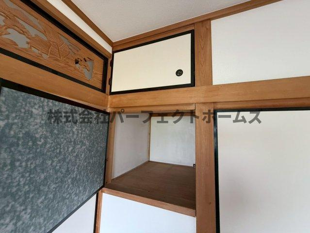 三井南町戸建　賃貸の収納|小物を収納するのに便利です