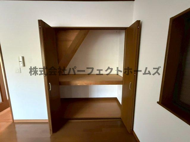 三井南町戸建　賃貸の収納|専用の収納スペースです