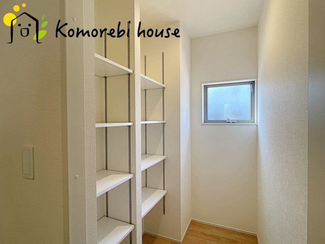 上尾市小泉　新築一戸建て　リーブルガーデン　01の収納|たっぷりとした収納スペースです