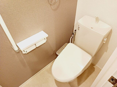 【トイレ】 | ヴィラ明の沢 | シンプルで使いやすいトイレです