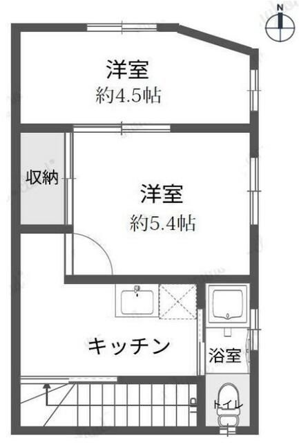 東村山市富士見町２丁目のアパート
