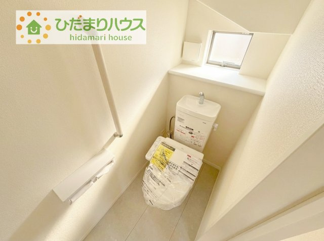 【トイレ】 | 我孫子市湖北台5丁目11番　新築戸建　B号棟 | トイレは1F、2F共に完備！取り合いになることがありませんね(^^)/