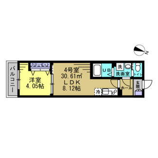 【間取り】 | クアトロ本千葉