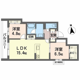 【間取り】 | シャーメゾン東雲