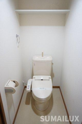 熊本市東区保田窪５丁目の賃貸マンションのトイレ