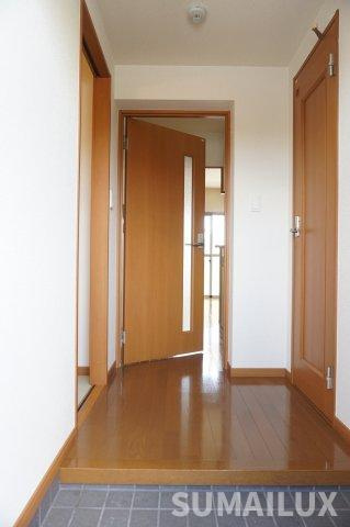 熊本市東区保田窪５丁目の賃貸マンションの玄関