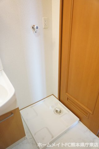 熊本市東区保田窪５丁目の賃貸マンションの洗面所