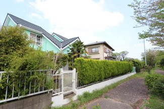 【展望】 | 印旛郡栄町南ケ丘二丁目戸建 | お庭から直接遊歩道に出入りが可能です！