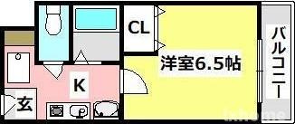 フローレスシャトーの間取り