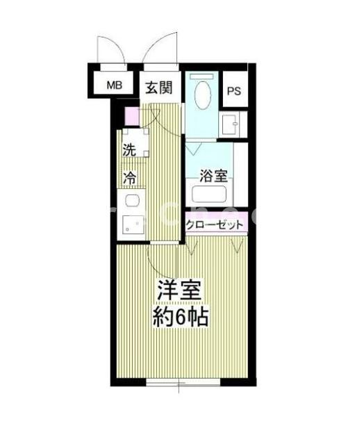 notice椎名町の間取り