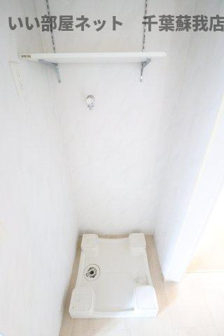 ヴェルデソーレAの洗面所|洗濯機置場