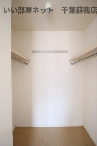 ヴェルデソーレAの収納|憧れのウォークインクローゼット！
