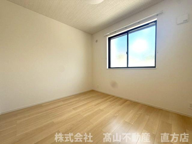 直方市大字直方のアパートの寝室