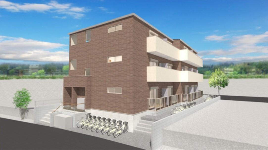 ASJ南流山の外観パース