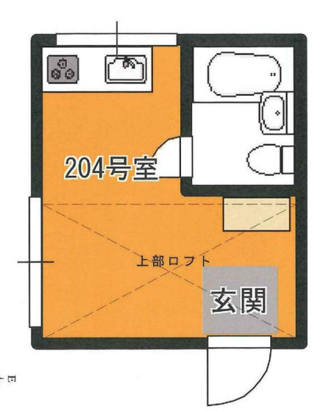 リード東栄Ⅱの間取り