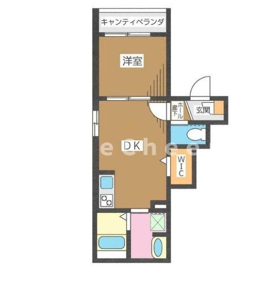 ソレイユの間取り