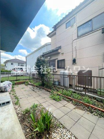 西多摩郡瑞穂町高根　中古戸建の庭