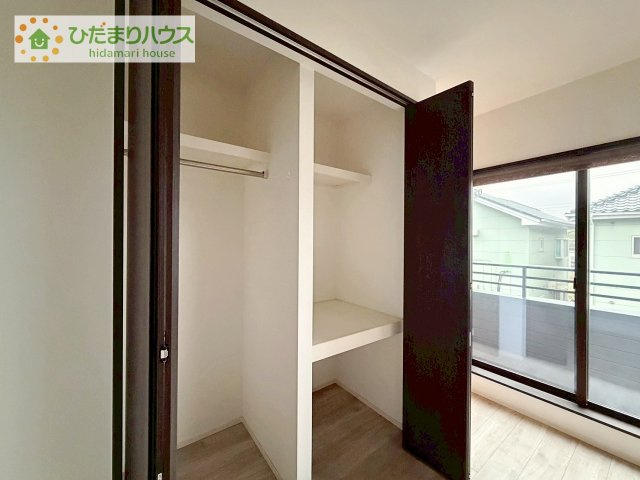 【収納】 | 結城市みどり町2丁目　中古戸建 | 大容量のクローゼット！ハンガーパイプ付き。