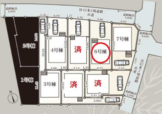 【その他】 | 府中市清水が丘3丁目　全9棟　6号棟　仲介手数料無料 | 6号棟です