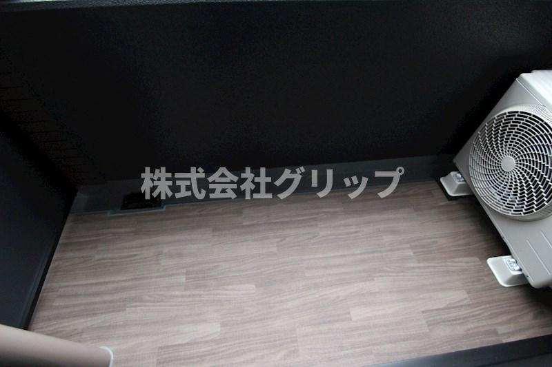 Le'a横濱アヴニールのバルコニー