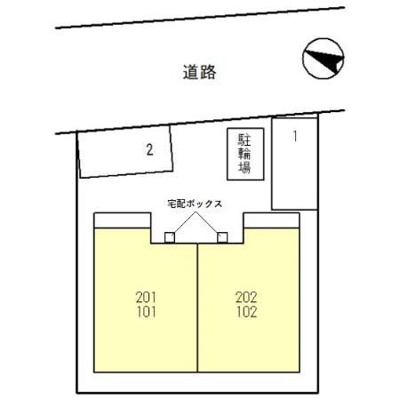 【区画図】 | メゾンアイリス ココア