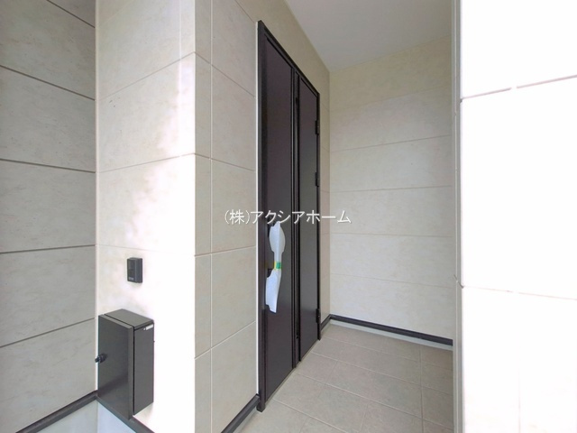 所沢市上安松・全1棟　新築一戸建　～1部屋増やせる～の玄関|2026年8月3日撮影