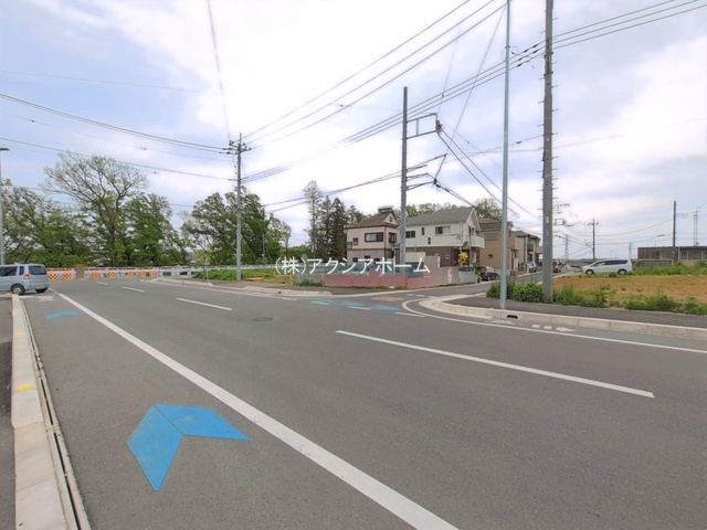 所沢市上安松・全1棟　新築一戸建　～1部屋増やせる～の前面道路含む現地写真|2026年4月22日撮影