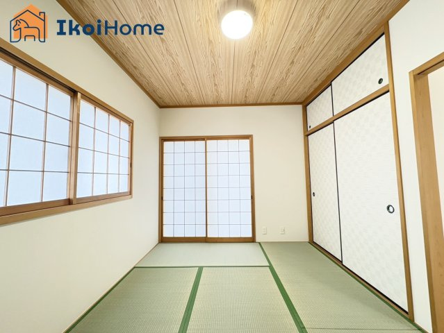明石市松が丘1丁目　中古戸建の内装|【ホームページに現地動画掲載中】●年中無休：当日予約可●和室は音を吸収し、柔らかく転んでも痛くない！