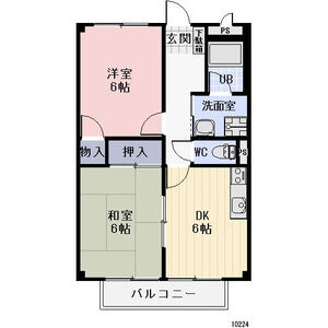 グリーンヒルズエナの間取り