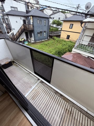 ハイツ平和台のバルコニー