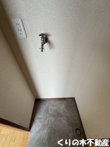 【その他】 | コーポオメガ | 室内洗濯機置き場です
