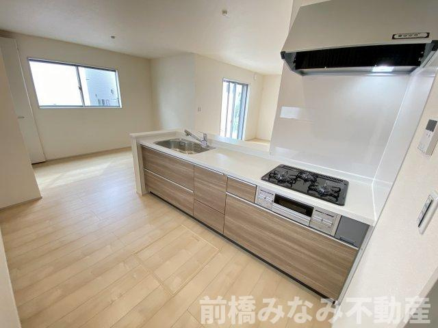 【新築】前橋市富士見町時沢第3　２号棟(全１１棟)　クリエートの家　新築建売分譲の居間・リビング|居間です