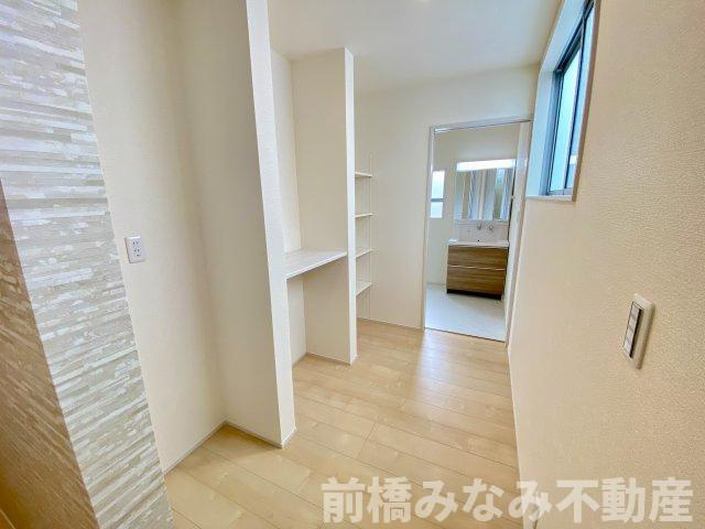 【新築】前橋市富士見町時沢第3　２号棟(全１１棟)　クリエートの家　新築建売分譲の収納|大きなものも収納できそうです