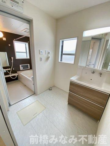 【新築】前橋市富士見町時沢第3　２号棟(全１１棟)　クリエートの家　新築建売分譲の浴室|お風呂です