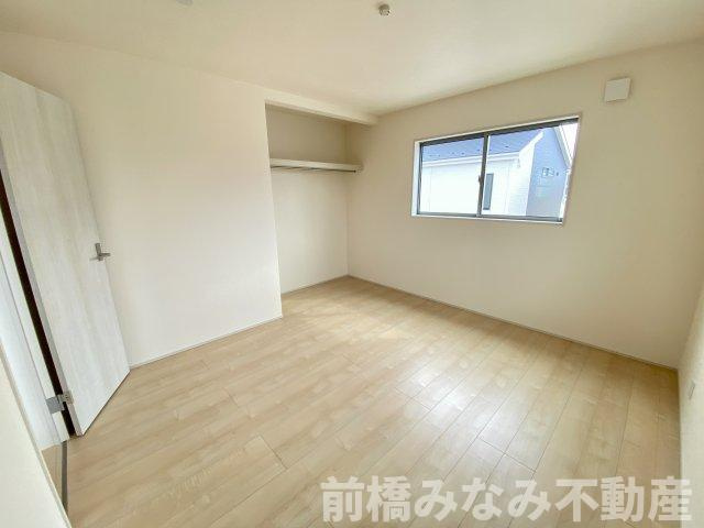 【新築】前橋市富士見町時沢第3　２号棟(全１１棟)　クリエートの家　新築建売分譲の洋室|コンパクトで使いやすい洋室です