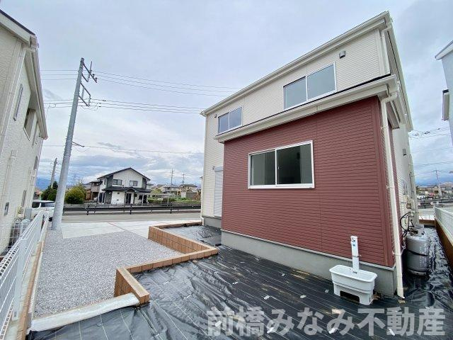 【新築】前橋市富士見町時沢第3　２号棟(全１１棟)　クリエートの家　新築建売分譲の外観|おしゃれな外観です