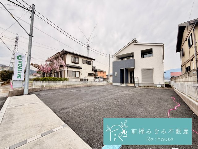 【新築】渋川市金井第２　限定1棟　クリエートの家　新築建売の外観|外観もきれいです