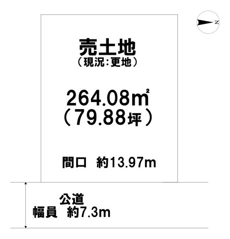 売土地　川西市大和東5丁目の土地図