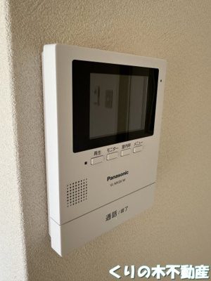 【セキュリティ】 | ルミウス八町西 | モニター付きインターホンです