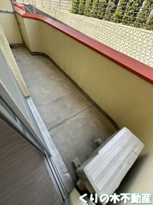 【バルコニー】 | ルミウス八町西 | 外からの目が気にならないバルコニーで洗濯物が干せます