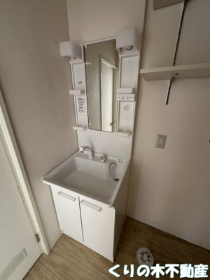 【洗面所】 | ルミウス八町西 | ゆったりとスペースのある洗面所