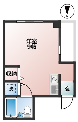 APEX　陽当たり良好　角部屋　事務所相談の間取り